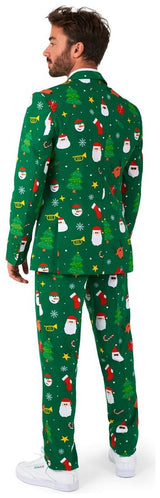OppoSuits Men's Suits Festivity Green