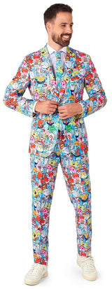 OppoSuits SpongeBob Suit for Halloween Parties Comic Cons and Fun Dress Occasions
