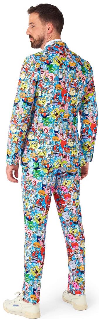 OppoSuits SpongeBob Suit for Halloween Parties Comic Cons and Fun Dress Occasions