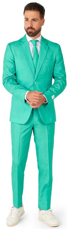 OppoSuits Men's Suits Trendy Turquoise