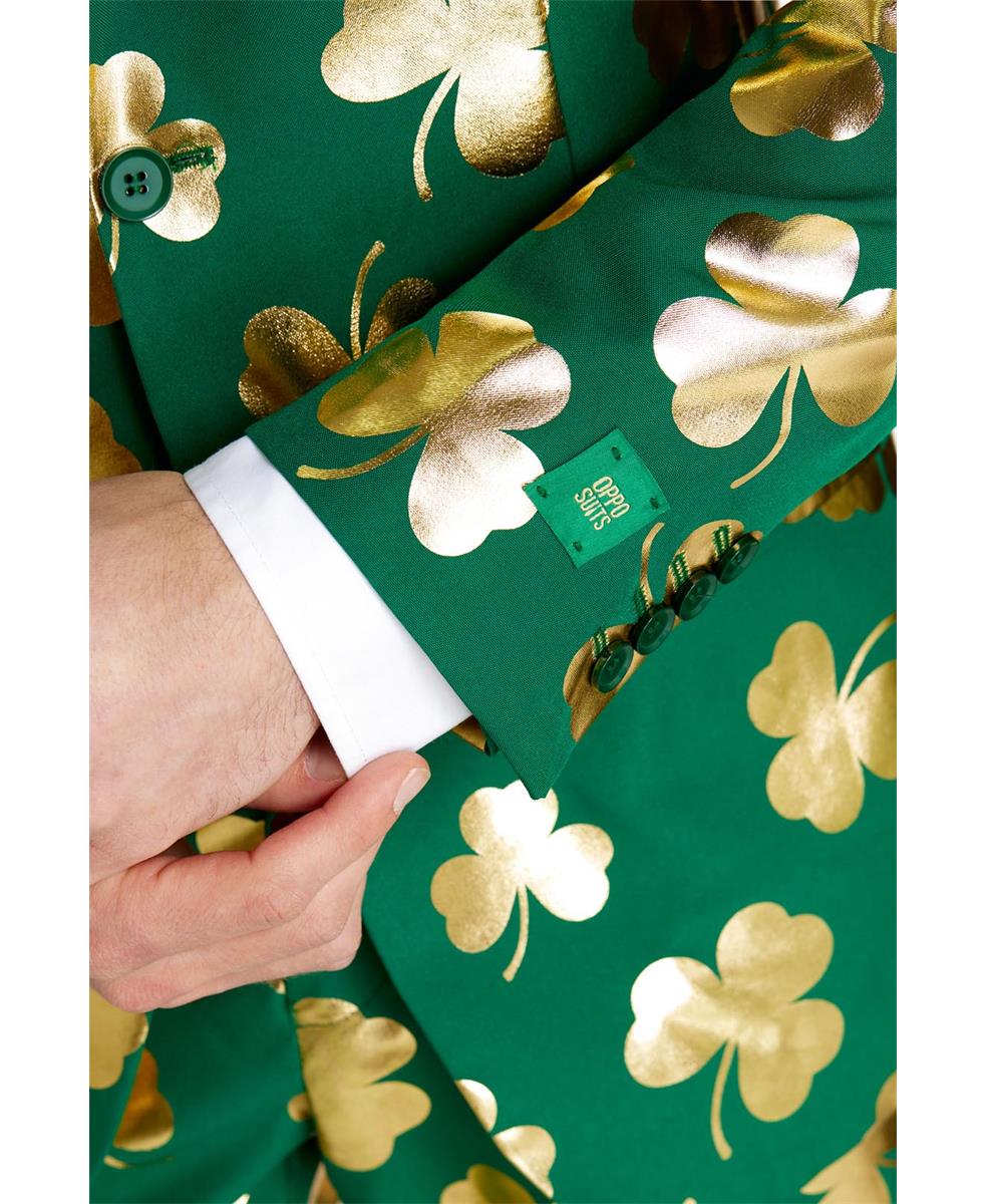 OppoSuits Men's Suits Mr. Clover Clover