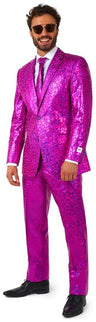 OppoSuits Men's Suits Peppy Pink