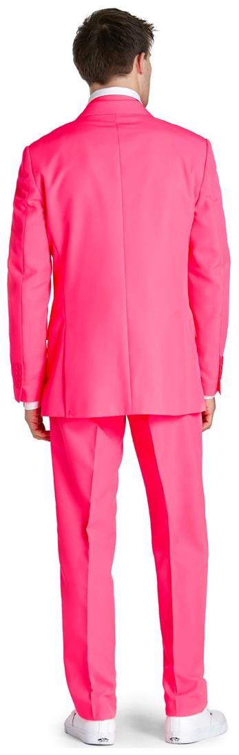 OppoSuits Neon Pink Power Suit for Halloween Parties and Holiday Celebrations Events