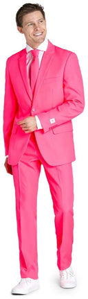 OppoSuits Men's Suits Neon Pink Power