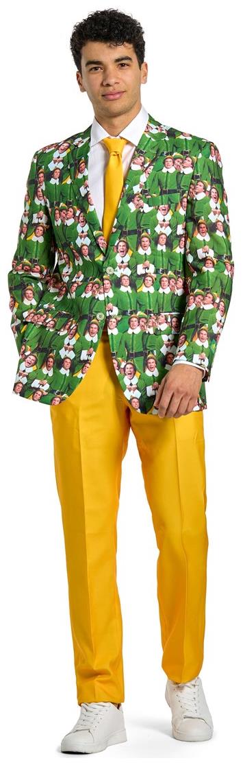 OppoSuits Elf Suit for Christmas Parties Holiday Events and Festive Celebrations
