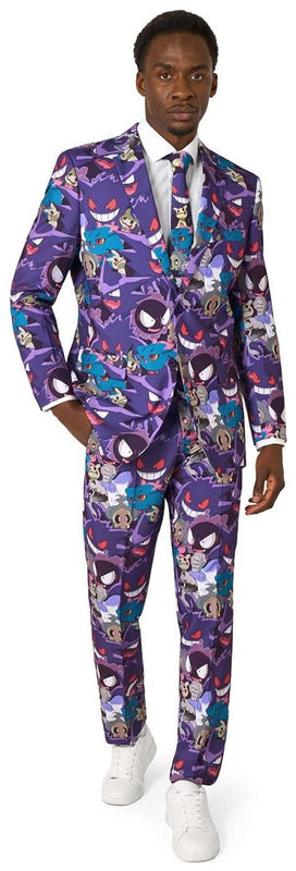 OppoSuits Men's Suits Pokemon Ghost Types