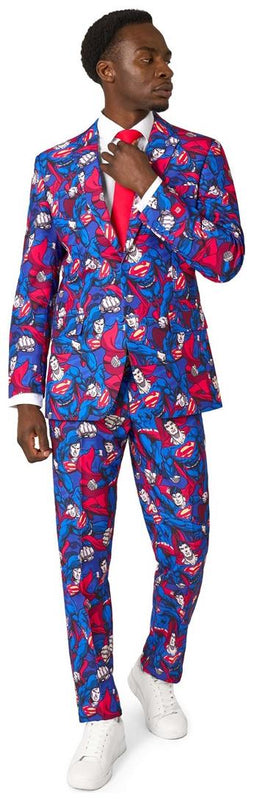 OppoSuits Men's Suits SupermanT - Man of Tomorrow