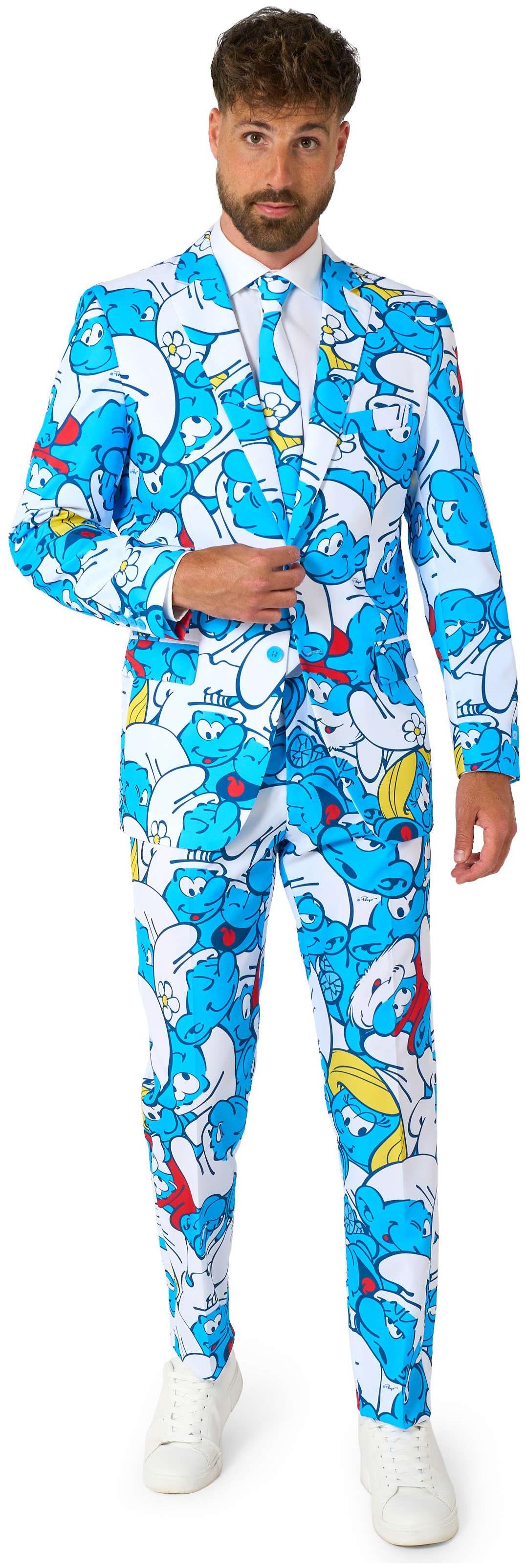 OppoSuits The Smurfs Suit for Fun Parties Events and Creative Costumes