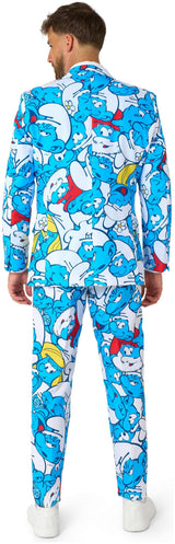 OppoSuits Men's Suits The Smurfs
