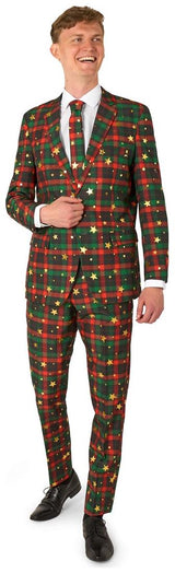 OppoSuits Men's Suits Tartan Tidings