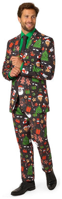 OppoSuits Men's Suits Merry Jinglejoy