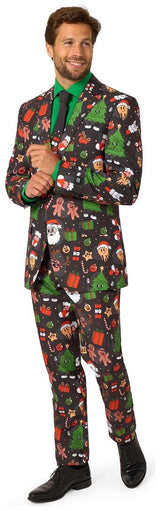 OppoSuits Men's Suits Merry Jinglejoy