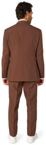 OppoSuits Men's Suits Bold Brown
