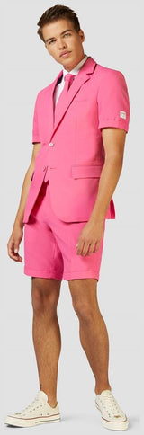 OppoSuits Men's Summer Suits SUMMER Mr. Pink