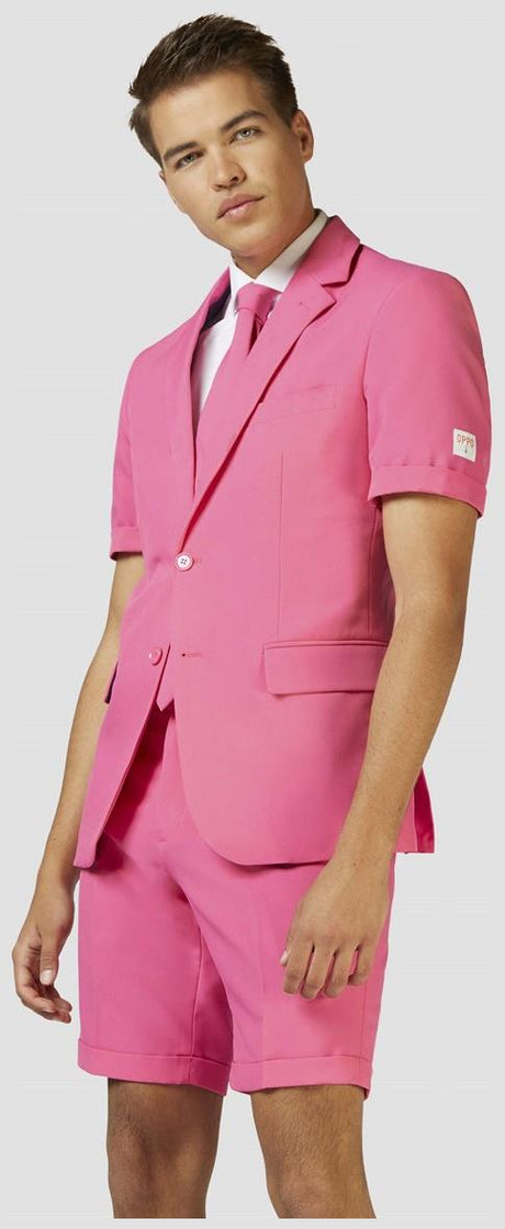OppoSuits Men's Summer Suits SUMMER Mr. Pink