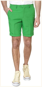 OppoSuits Men's Summer Suits SUMMER Green and Gold