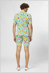 Cool OppoSuits Men's Summer Suit for Beach Parties BBQ Events and Summer Celebrations