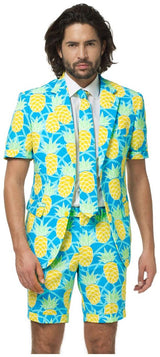 OppoSuits Men's Summer Suits SUMMER Shineapple
