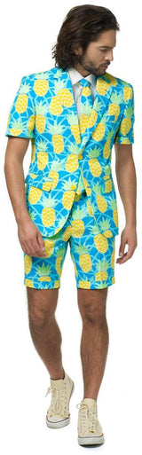 OppoSuits Men's Summer Suits SUMMER Shineapple