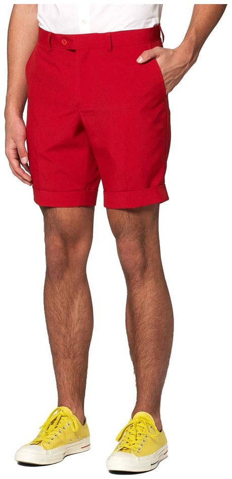 Stylish OppoSuits Men's Summer Mighty Murica Suit for National Holidays BBQs and Fourth of July Celebrations