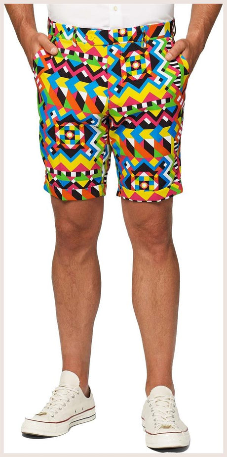 OppoSuits Men's Summer Suits SUMMER Abstractive