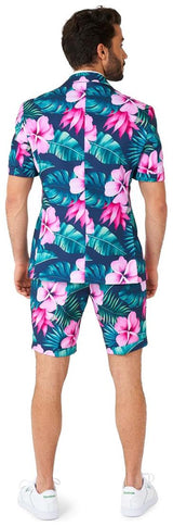 Stylish OppoSuits Summer Suit for Beach Parties Vacations and Tropical Events
