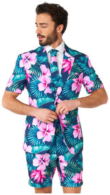 Stylish OppoSuits Summer Suit for Beach Parties Vacations and Tropical Events