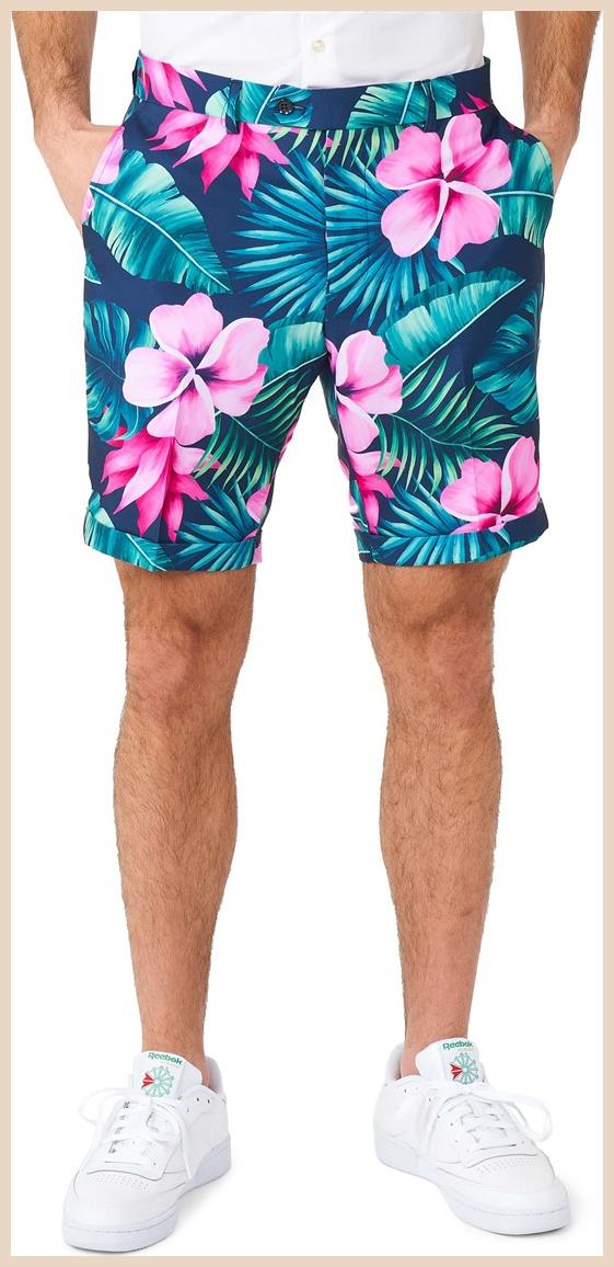 Stylish OppoSuits Summer Suit for Beach Parties Vacations and Tropical Events