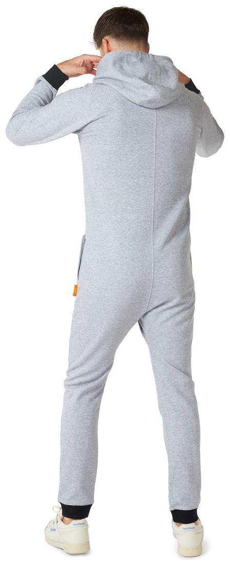 OppoSuits Men's Onesies Gentle Grey