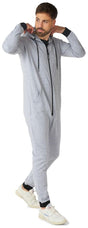 OppoSuits Men's Onesies Gentle Grey