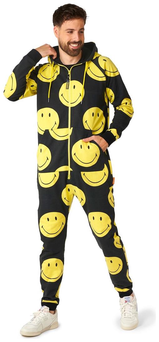 Unisex Smiley Onesie for Comfort and Fun Activities at Home or Parties