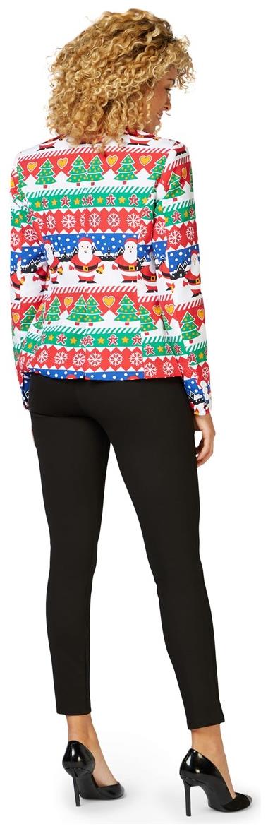 OppoSuits Snazzy Santa Blazer for Holiday Parties and Festive Events