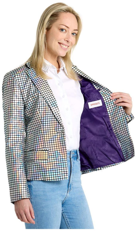 OppoSuits Women's Blazers Discoballer