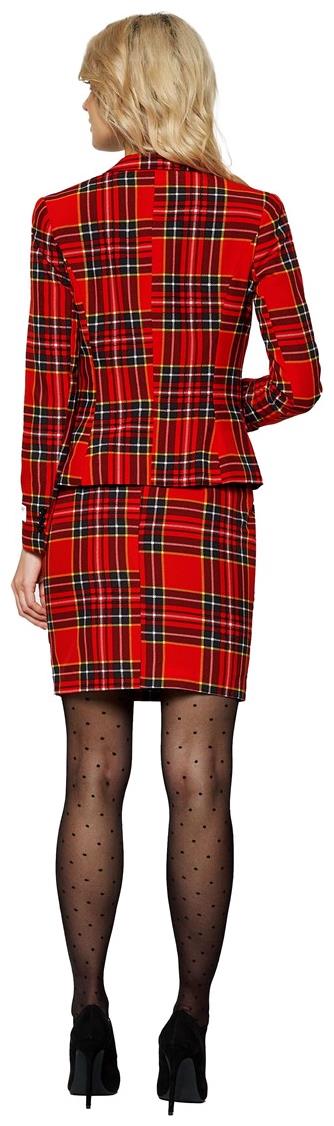 Stylish OppoSuits Women's Lumberjackie Suit for Holiday Celebrations and Office Wear