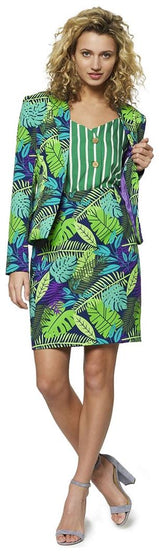 OppoSuits Jungle Jane Women's Suit for Weekend Adventures and Festive Events