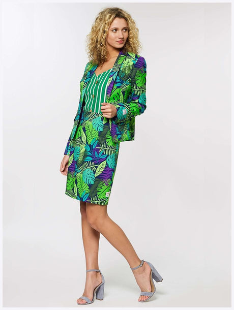 OppoSuits Jungle Jane Women's Suit for Weekend Adventures and Festive Events