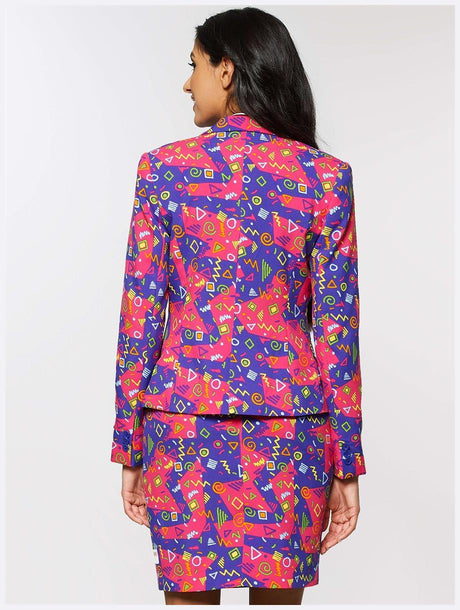 OppoSuits Women's Fresh Princess Suit for 90's Themed Parties and Festive Celebrations