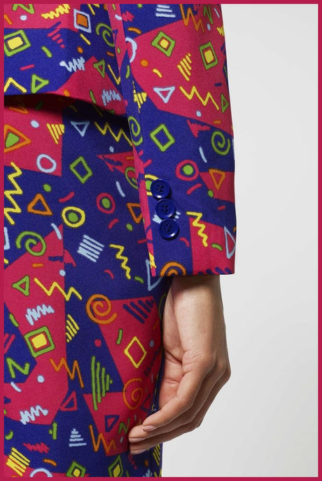 OppoSuits Women's Fresh Princess Suit for 90's Themed Parties and Festive Celebrations