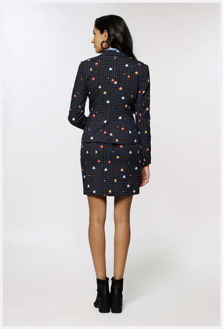 Official OppoSuits Madam Pac-Man Costume for Themed Parties and Halloween Celebrations