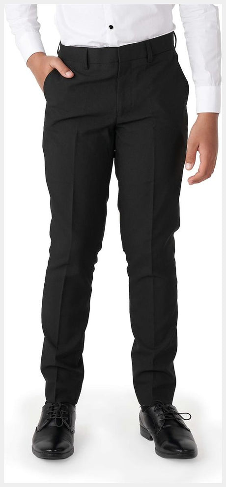 Elegant OppoSuits Boys' Pearly White Tuxedo for Formal Events Weddings and Holiday Celebrations