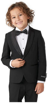 OppoSuits Boys' Tuxedos BOYS Jet Set Black