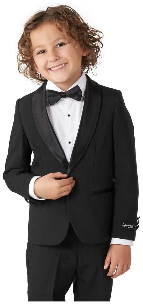 OppoSuits Boys' Tuxedos BOYS Jet Set Black