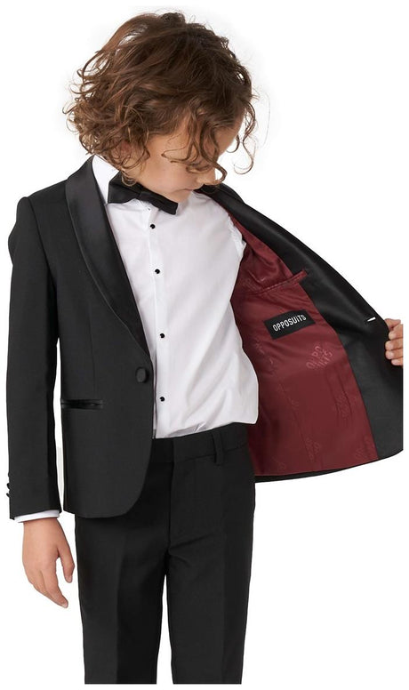 OppoSuits Boys' Tuxedos BOYS Jet Set Black