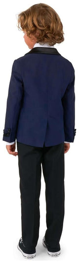 Stylish OppoSuits Boys Midnight Blue Tuxedo for Weddings and Formal Events