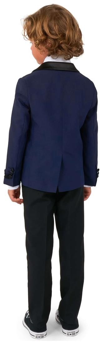 Stylish OppoSuits Boys Midnight Blue Tuxedo for Weddings and Formal Events