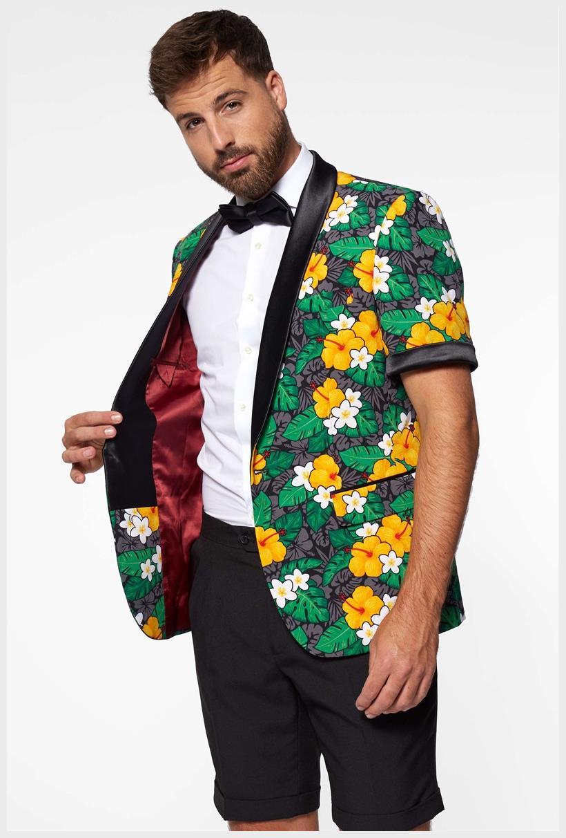 Vibrant OppoSuits Summer Tuxedo for Stylish Party Events and Tropical Theme Celebrations