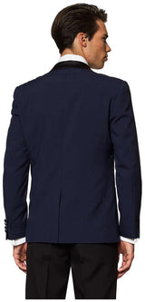 Stylish OppoSuits Midnight Blue Tuxedo for Men Perfect for Formal Events and Special Occasions