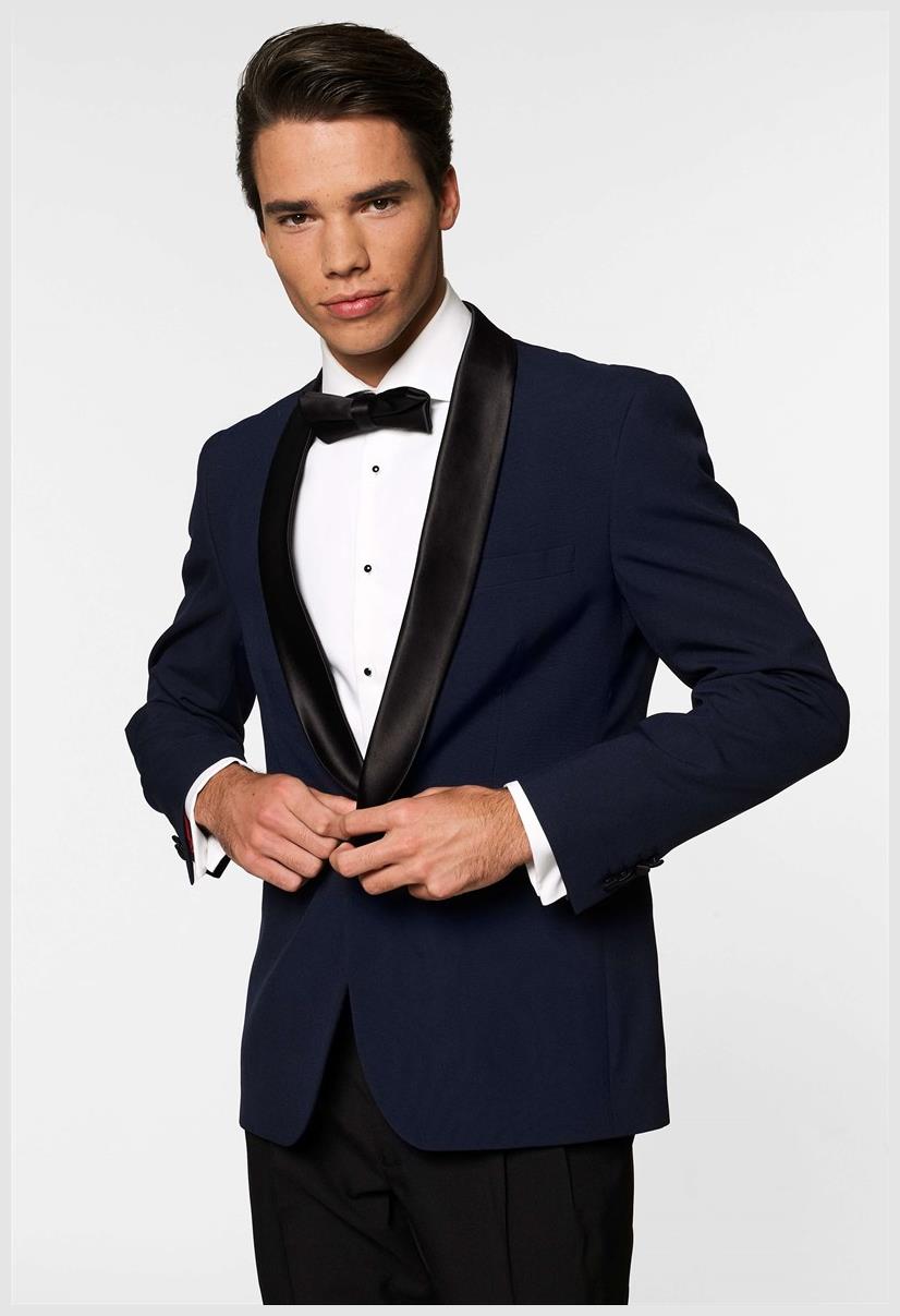 Stylish OppoSuits Midnight Blue Tuxedo for Men Perfect for Formal Events and Special Occasions