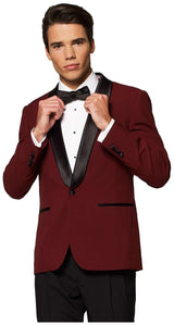 OppoSuits Men's Tuxedos Hot Burgundy