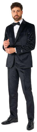 OppoSuits Men's Tuxedos Midnight Black Velvet